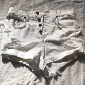 White Carmar shorts